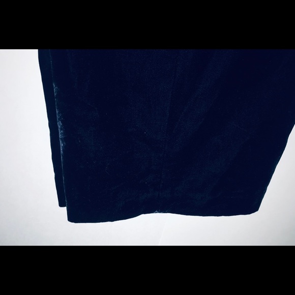 New DUE per DUE for HSN Velvet Pants size 16 Dark Navy Black Holiday Christmas - Picture 7 of 16